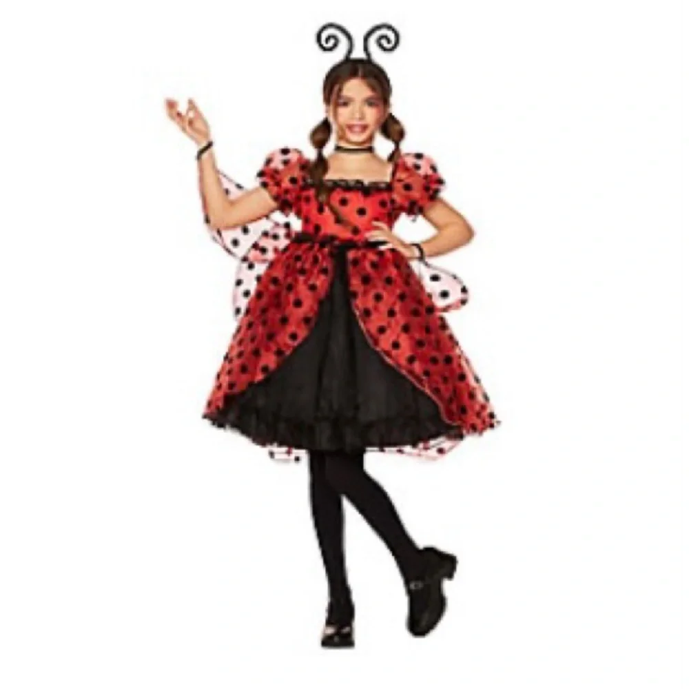 Ladybug Kids Costume - Red and Black